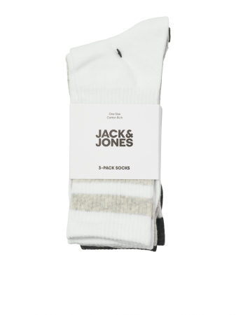 Jack Jones Мужской Набор Носков Белый/Черный/Серый  [6]