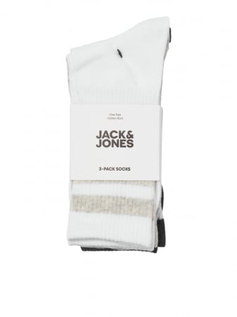 Jack Jones Мужской Набор Носков Белый/Черный/Серый  [2]