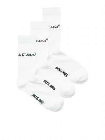 BARBATI - Jack Jones Set Sosete Albe  Barbati