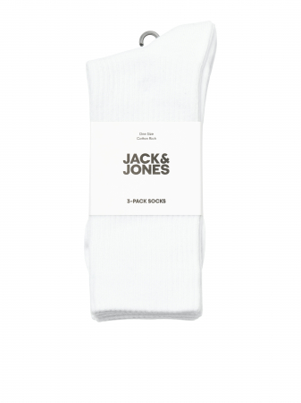 Jack Jones Set Sosete Albe  Barbati [2]