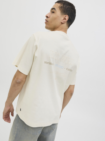 Jack Jones Tricou Crem  Barbati [2]