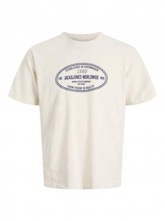 IMBRACAMINTE - Jack Jones Tricou Alb  Barbati