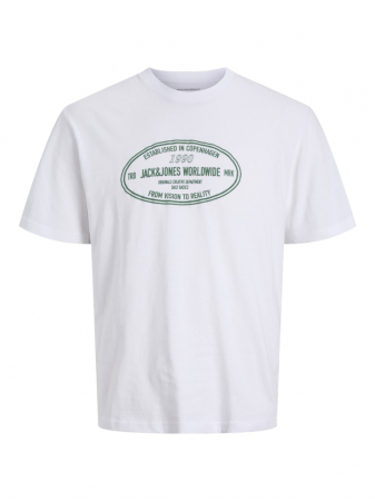 IMBRACAMINTE - Jack Jones Tricou Alb  Barbati