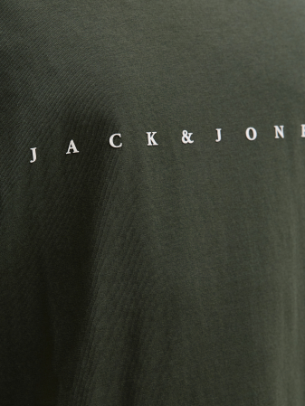 Jack Jones Мужская Футболка Хаки  [5]