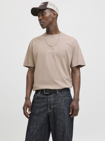 IMBRACAMINTE - Jack Jones Tricou Bej Relaxed Barbati
