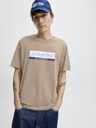 IMBRACAMINTE - Jack Jones Tricou Bej  Barbati