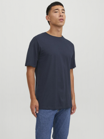 IMBRACAMINTE - Jack Jones Tricou Navy Slim Barbati