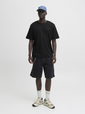BARBATI - Jack Jones Tricou Negru  Barbati
