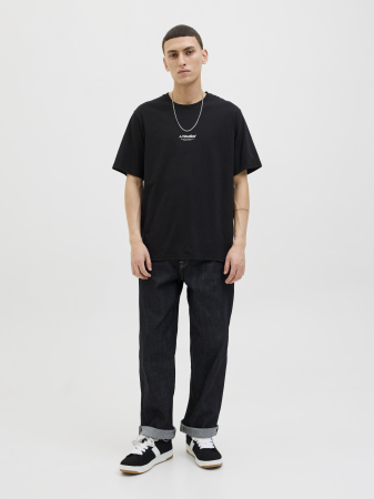 Tricouri si Polo - Jack Jones Tricou Negru  Barbati