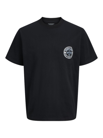 BARBATI - JACK&JONES Tricou Negru  Barbati
