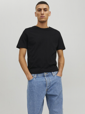 IMBRACAMINTE - Jack Jones Tricou Negru Slim Barbati