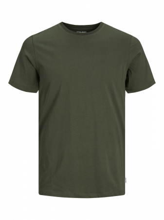 BARBATI - Jack Jones Tricou Verde Masliniu Slim Barbati