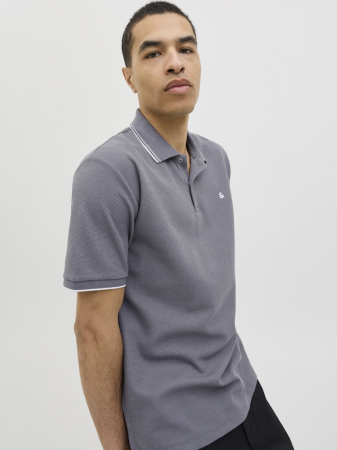 JACK&JONES Tricou Polo Antracit  Barbati [2]