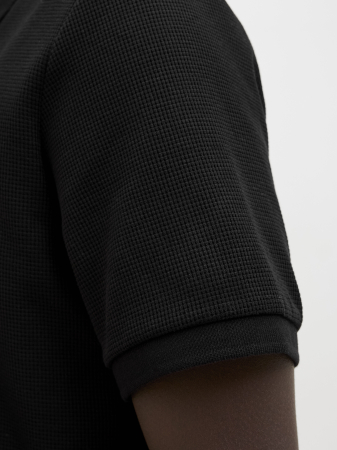 Jack Jones Tricou Polo Negru Standard Barbati [3]