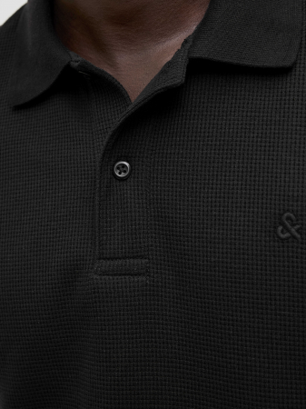 Jack Jones Tricou Polo Negru Standard Barbati [2]