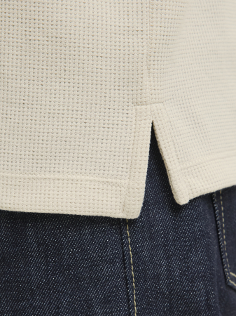 Jack Jones Tricou Polo Cu Maneca Lunga Bej  Barbati [5]