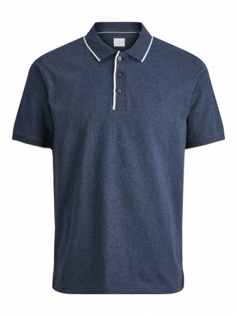 BARBATI - Jack Jones Tricou Polo Navy  Barbati