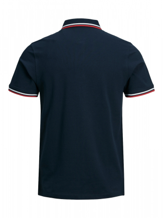 BARBATI - Jack Jones Tricou Polo Navy Slim Barbati