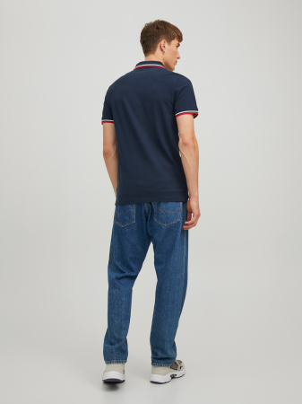 Jack Jones Tricou Polo Navy Slim Barbati [2]