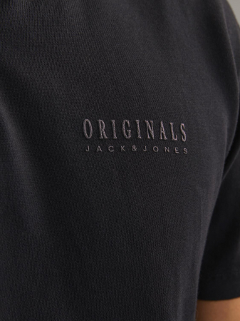 Jack Jones Мужская Футболка-Поло Чёрная  [2]