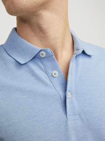 Jack Jones Tricou Polo Albastru Deschis Slim Barbati [2]