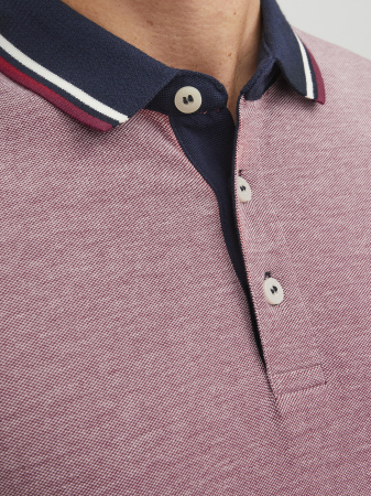Jack Jones Tricou Polo Lila Slim Barbati [5]