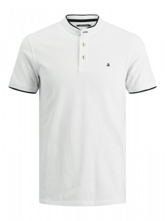 Jack Jones Tricou Polo Alb Slim Barbati [6]