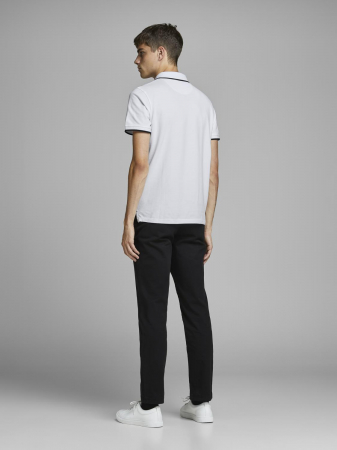 Jack Jones Tricou Polo Alb Slim Barbati [6]