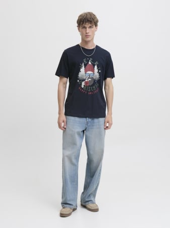 ОДЕЖДА - JACK&JONES Мужская Футболка Sky Captain 