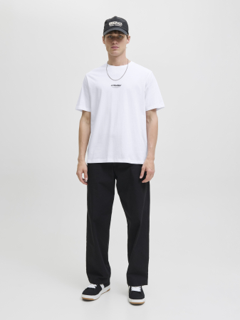 Tricouri si Polo - Jack Jones Tricou Alb  Barbati
