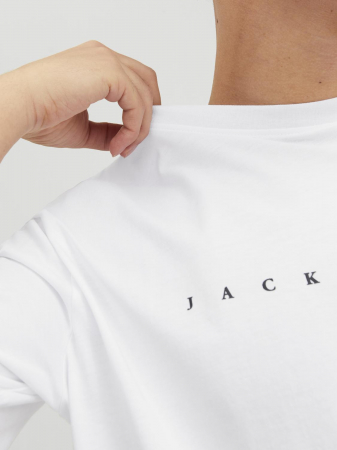 Jack Jones Мужская Футболка Белая  [3]