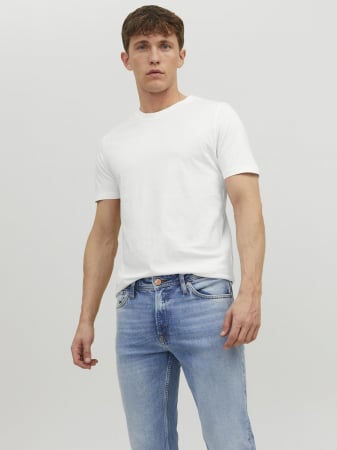 IMBRACAMINTE - Jack Jones Tricou Alb Regular Barbati