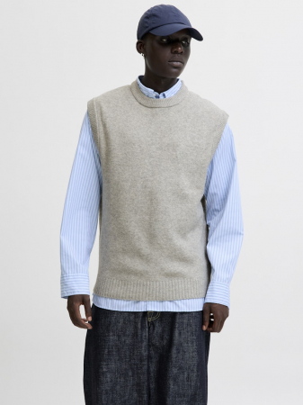 Veste - Jack Jones Vesta Gri Deschis  Barbati