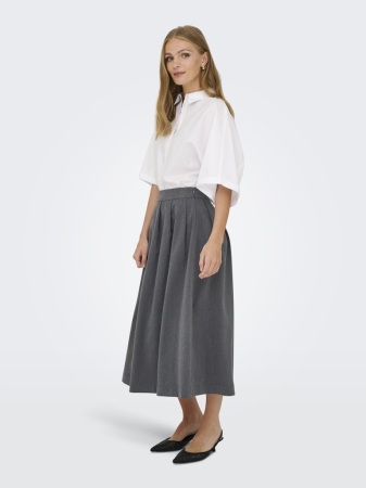 Fuste - JDY Fusta Dark Grey Melange  Femei