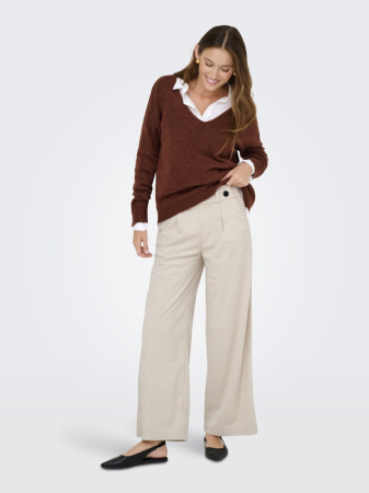 FEMEI - Jdy Pantaloni Crem  Femei