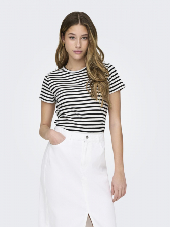 FEMEI - Jdy Tricou Alb Regular Femei