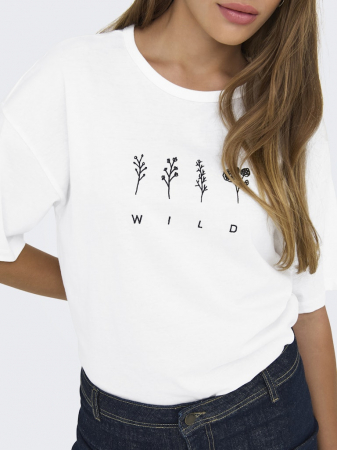 Jdy Tricou Alb  Femei [4]