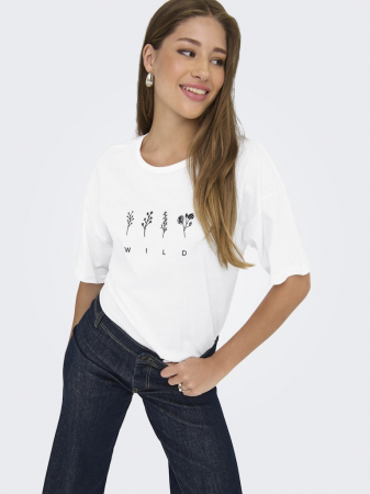 Jdy Tricou Alb  Femei [3]