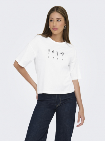FEMEI - Jdy Tricou Alb  Femei