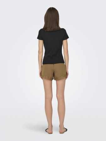 Jdy Tricou Negru Regular Femei [2]