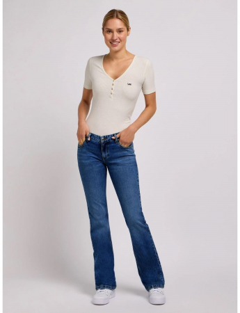 Lee Blugi Albastri MARION Classic Straight Femei [3]