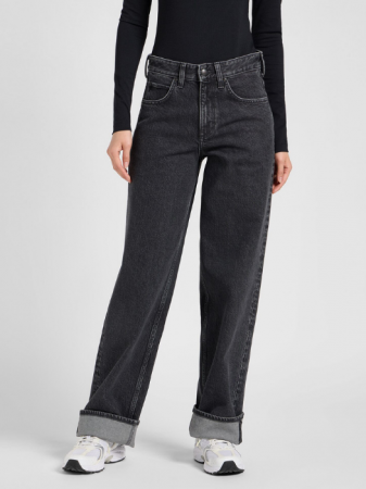 Lee Blugi Gri Inchis RIDER LOOSE Loose Straight Femei [1]