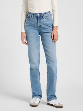 Lee Blugi Albastri Deschisi JUNE Regular Straight Femei [1]