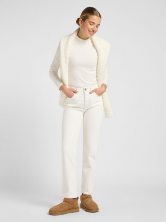 FEMEI - Lee Blugi Crem CAROL Regular Straight Femei