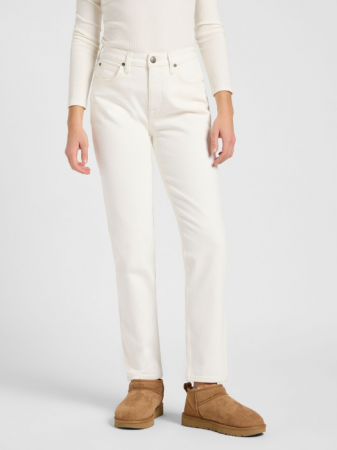 Lee Женские Джинсы Кремовые CAROL Regular Straight [1]