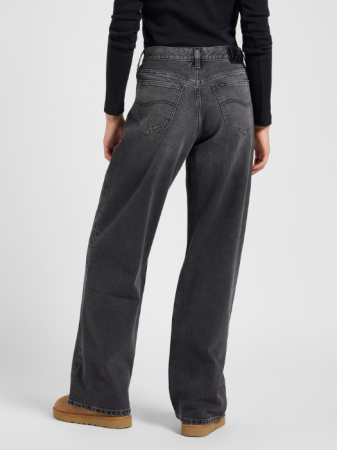 Lee Blugi Charred Black Low Slung Slouch Loose Femei [3]