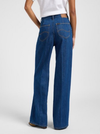 Lee Blugi Albastri STELLA Wide Leg Femei [3]