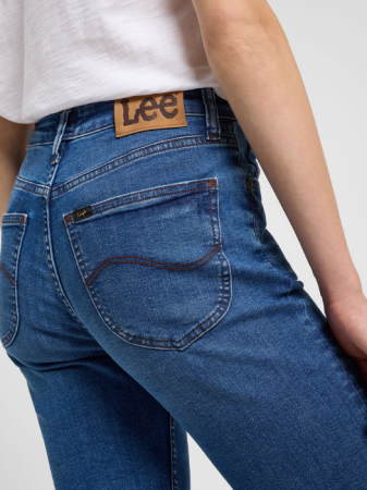 Lee Blugi Albastri CAROL Regular Straight Femei [3]