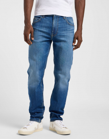 BARBATI - Lee Blugi Maro Inchis RIDER Slim Straight Barbati