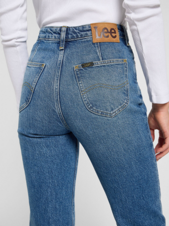 Lee Blugi Albastri JUNE Regular Straight Femei [3]